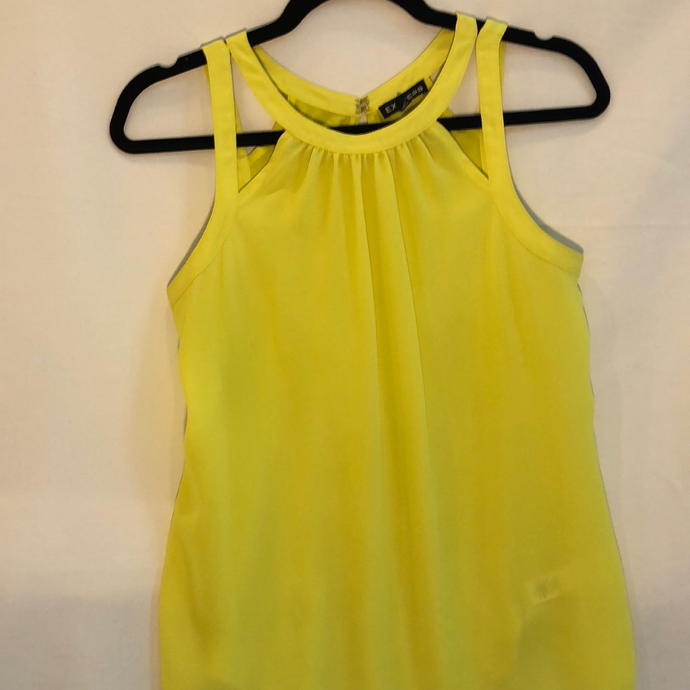 Express Yellow Women’s Top